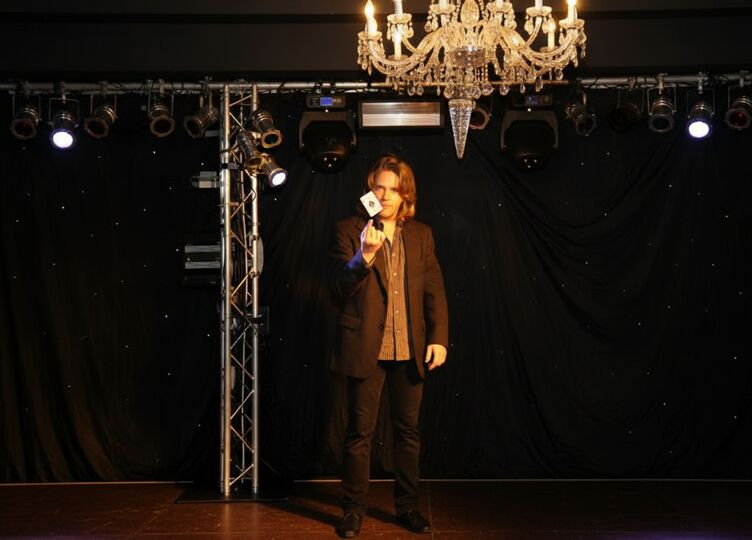 On stage at Capo's