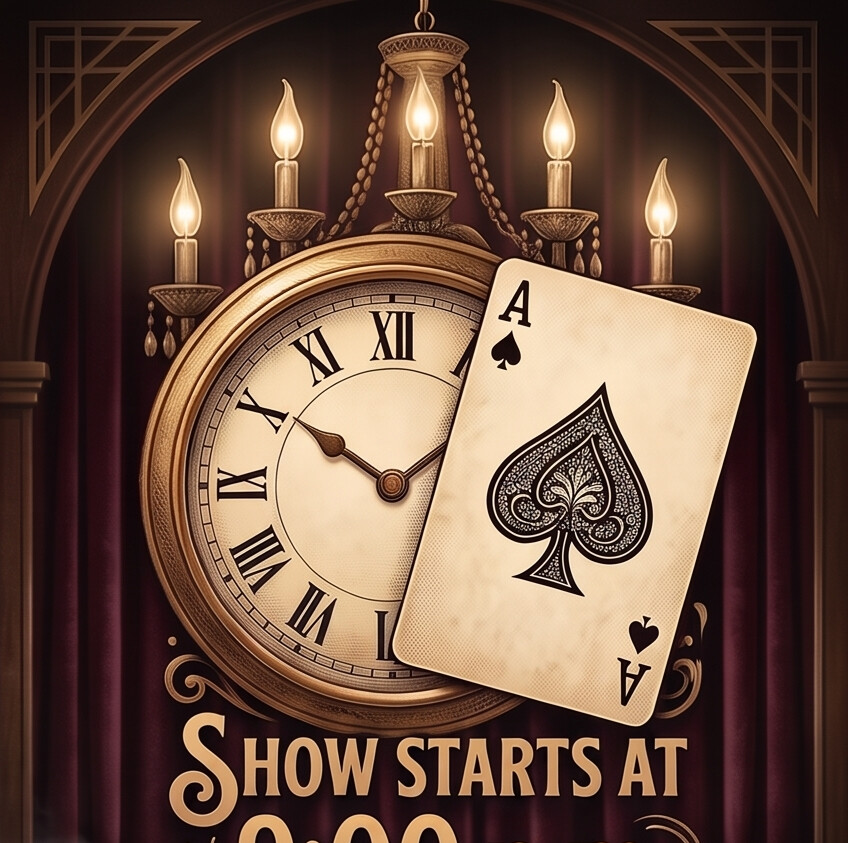 Show starts at 9:00 PM